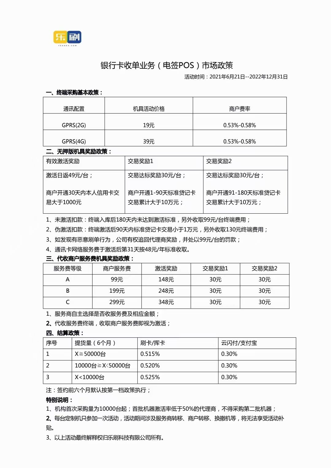 收付贝政策